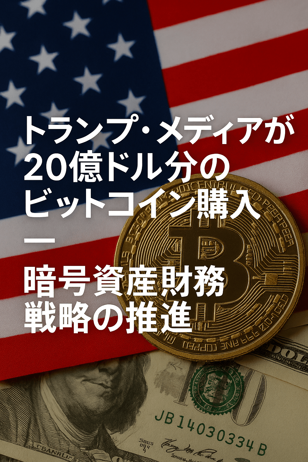 トランプ・メディアが20億ドル分のビットコイン購入 ― 暗号資産財務戦略の推進