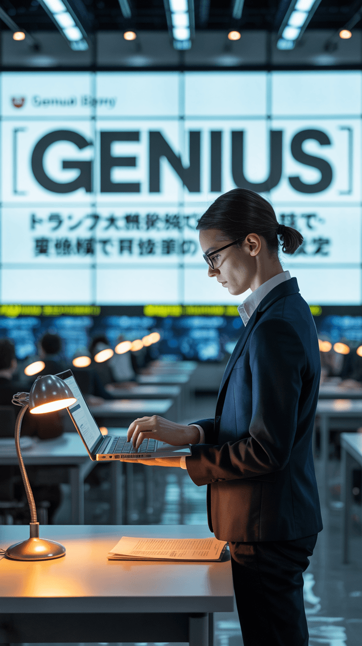 「GENIUS法案」米下院可決へ――トランプ大統領主導で再投票が決定