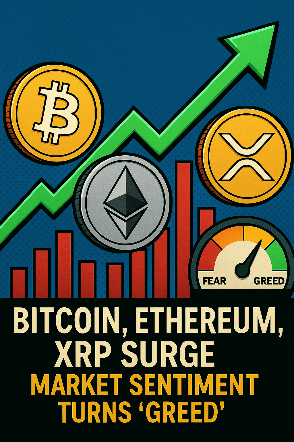 ビットコイン、イーサ、XRPが価格上昇──市場心理は「強欲」モードに転換
コンテンツ開始