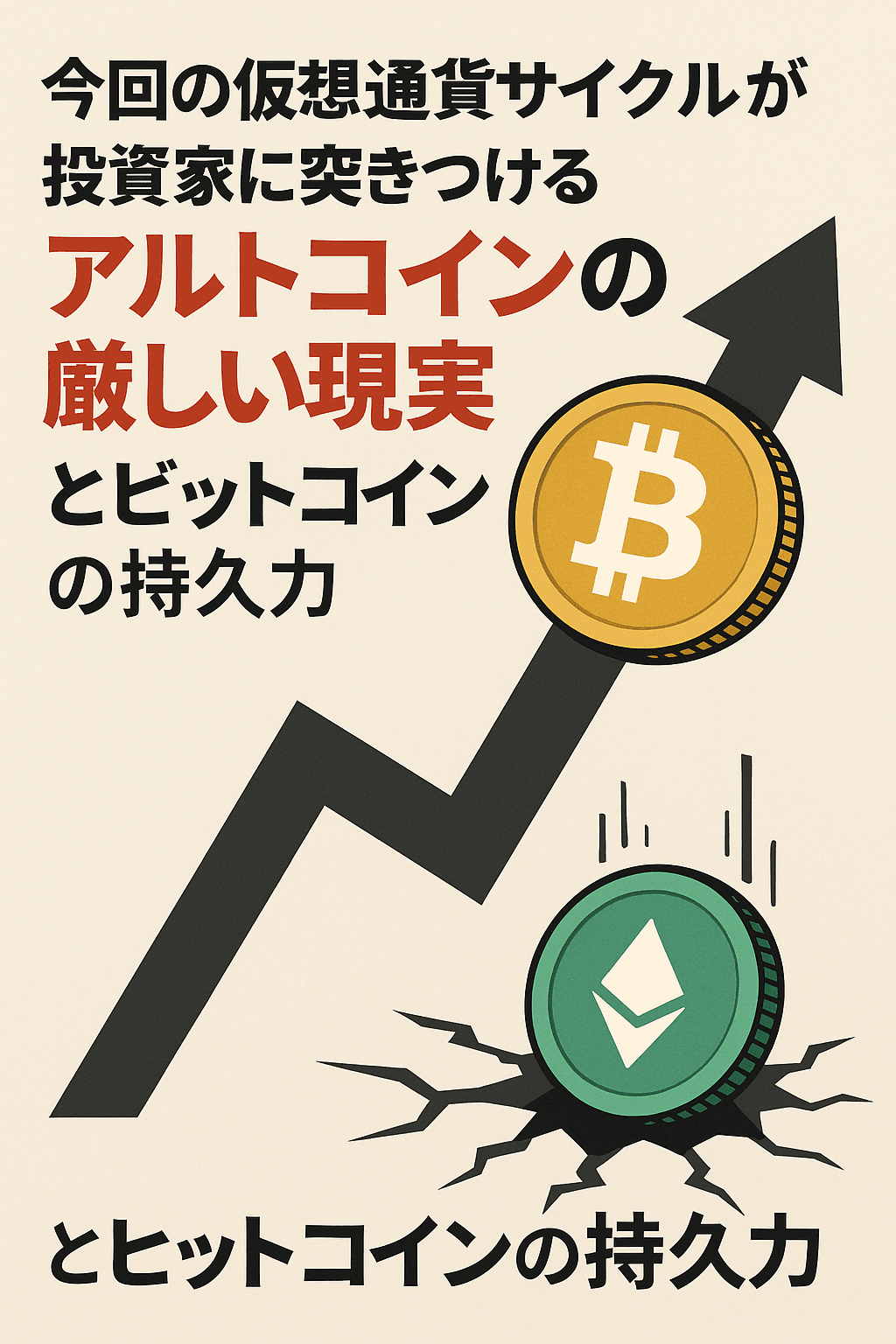 今回の仮想通貨サイクルが投資家に突きつける「アルトコインの厳しい現実」とビットコインの持久力