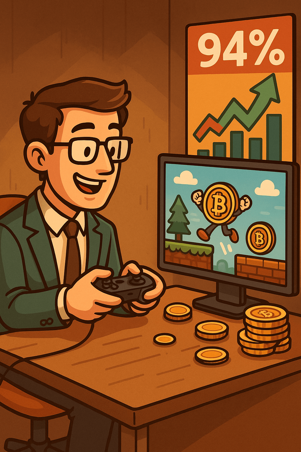 投資家が「楽しさ優先」の暗号ゲームに注目、資金調達は7月に94％増加