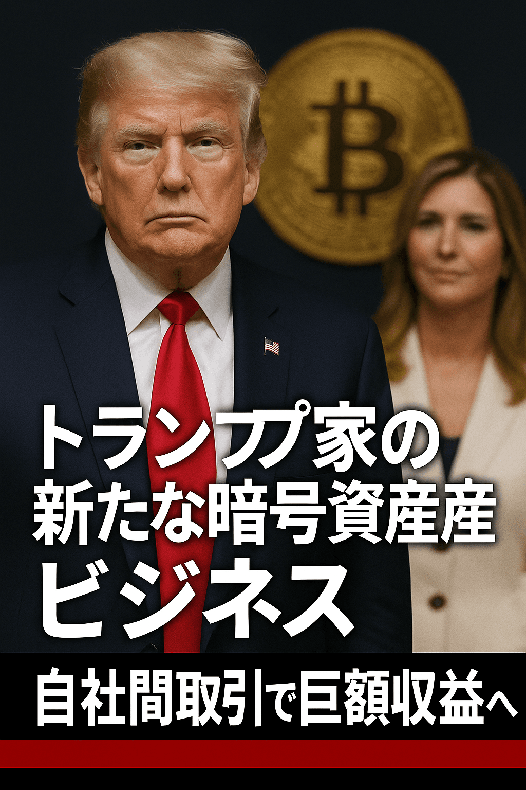 トランプ家の新たな暗号資産ビジネス：自社間取引で巨額収益へ コンテンツ開始