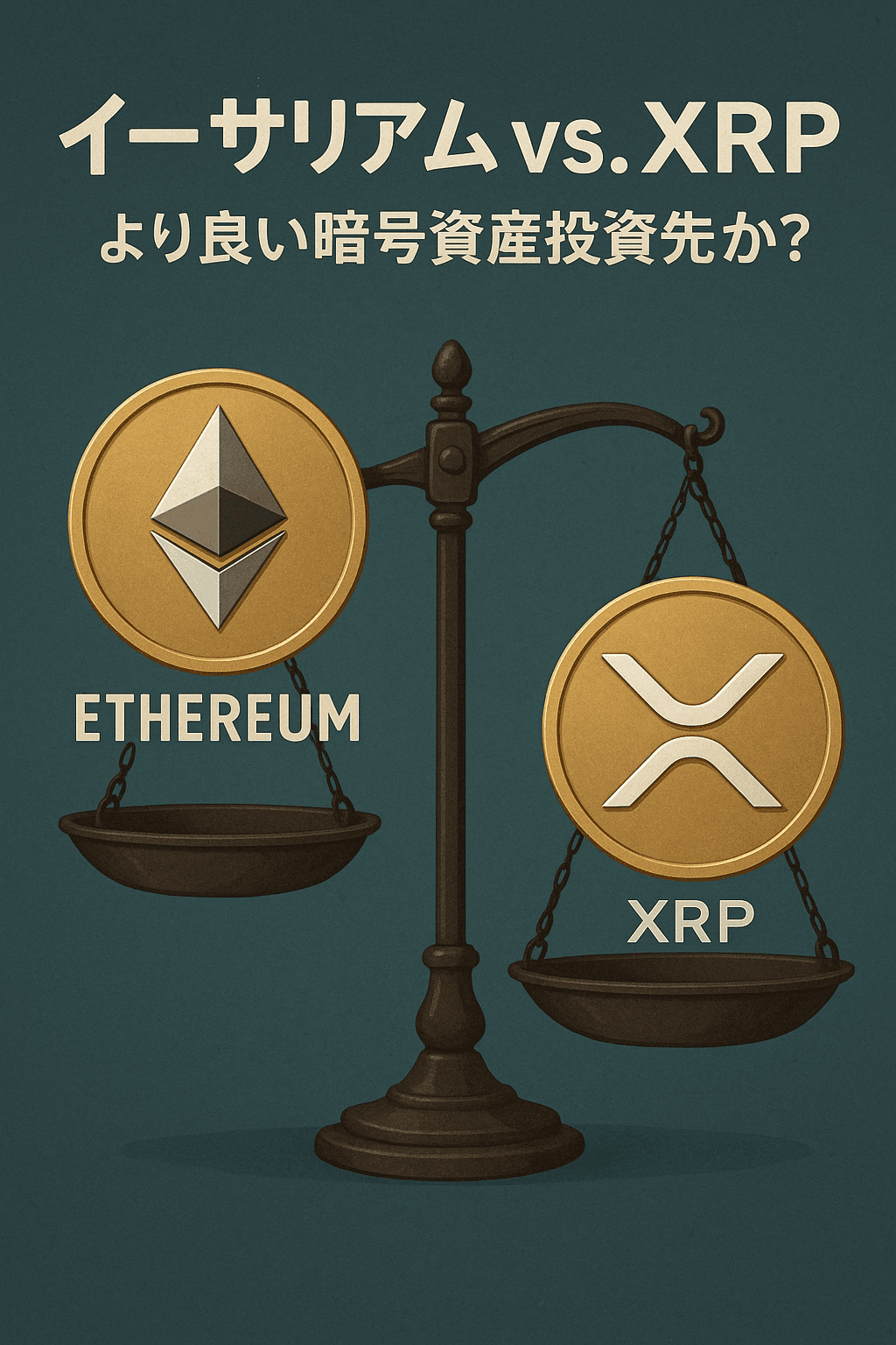 イーサリアム vs XRP:どちらが「より良い暗号資産投資先」か?