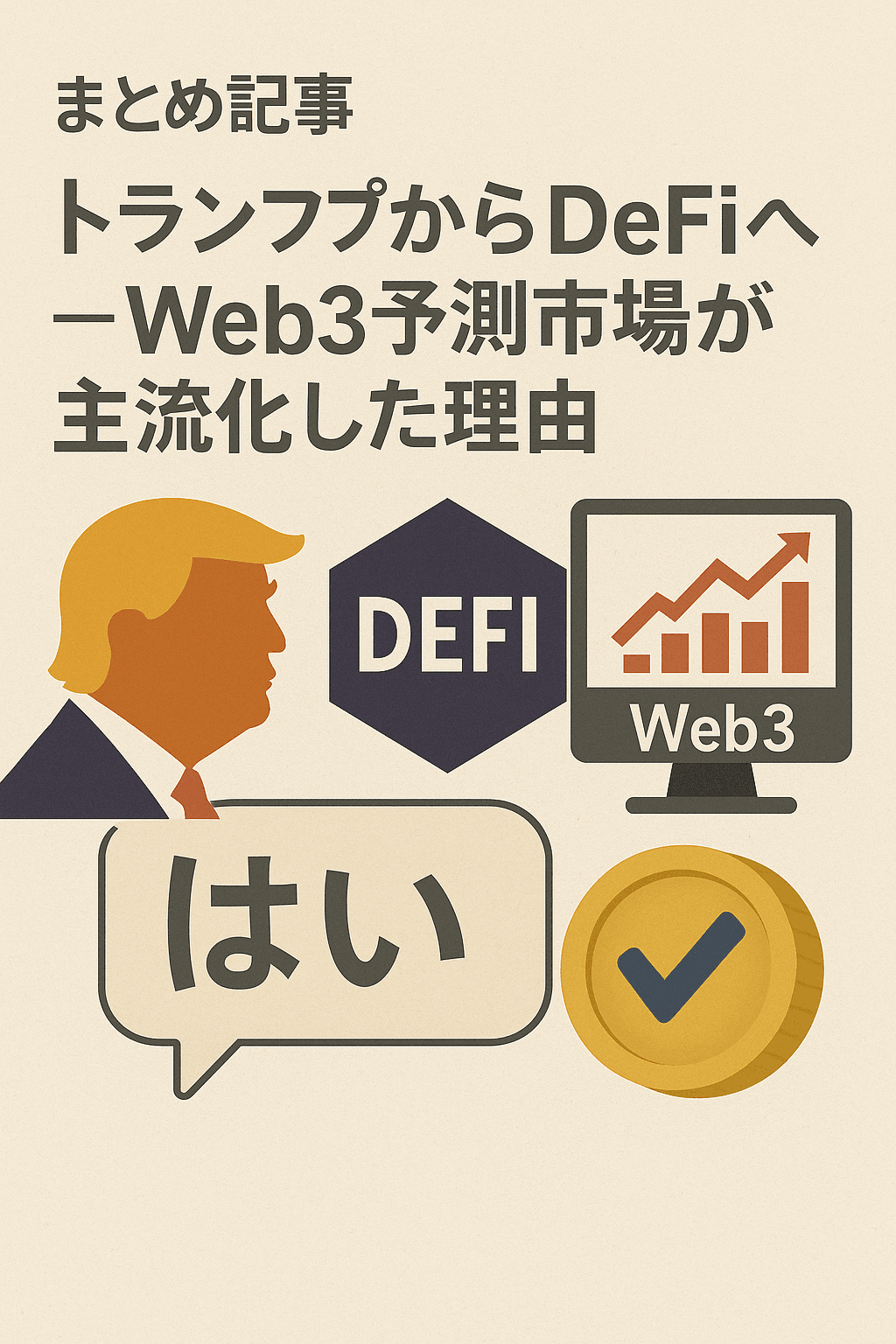 まとめ記事:「トランプからDeFiへ ─ Web3予測市場が主流化した理由」