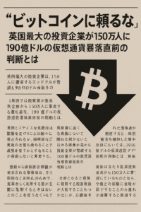 20251104_0736_仮想通貨投資警告_simple_compose_01k95xq0bafsp9f1mpms8yzgna ⚠️ Hargreaves Lansdownの警告内容