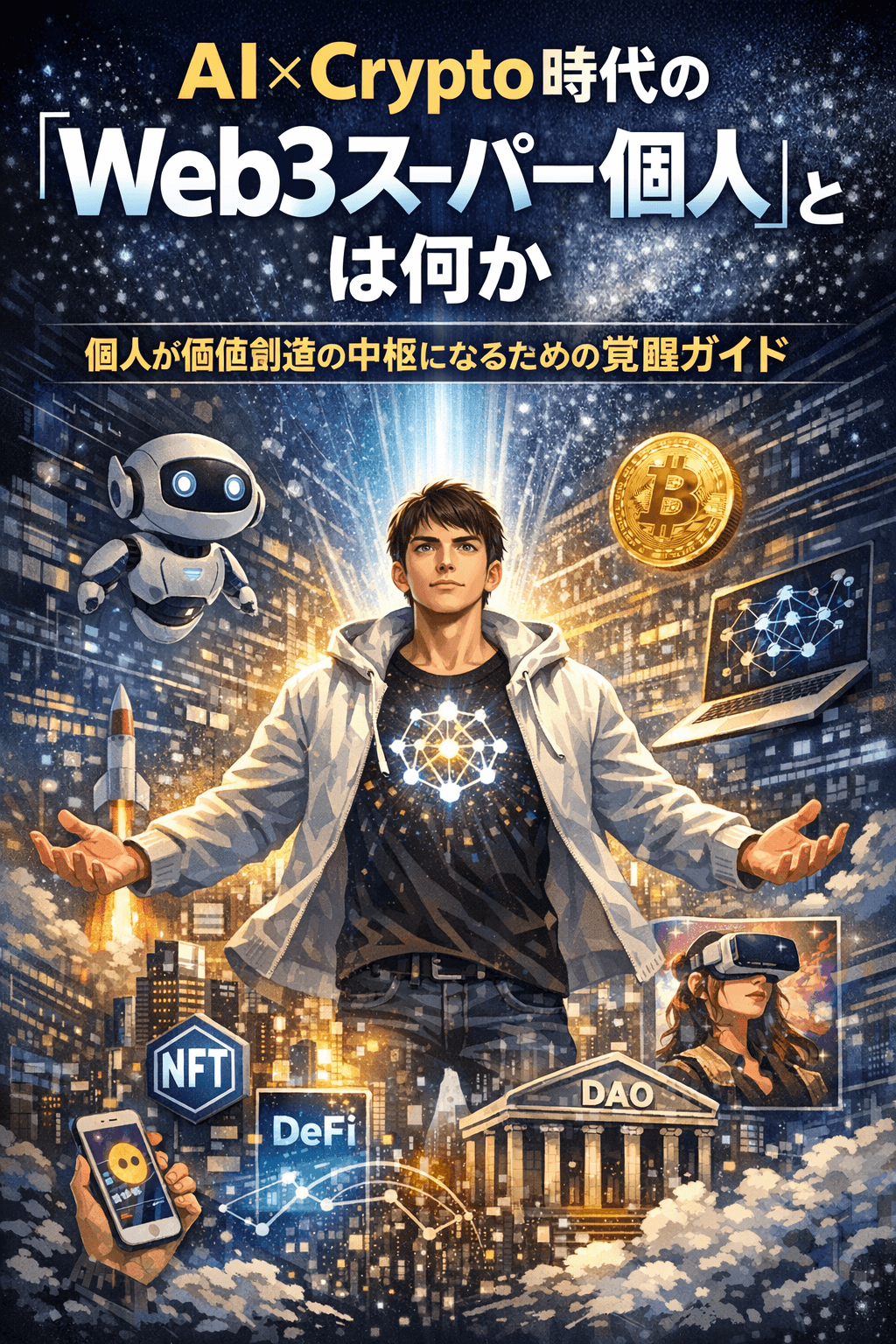 AI × Crypto時代の「Web3スーパー個人」とは何か― 個人が価値創造の中枢になるための覚醒ガイド