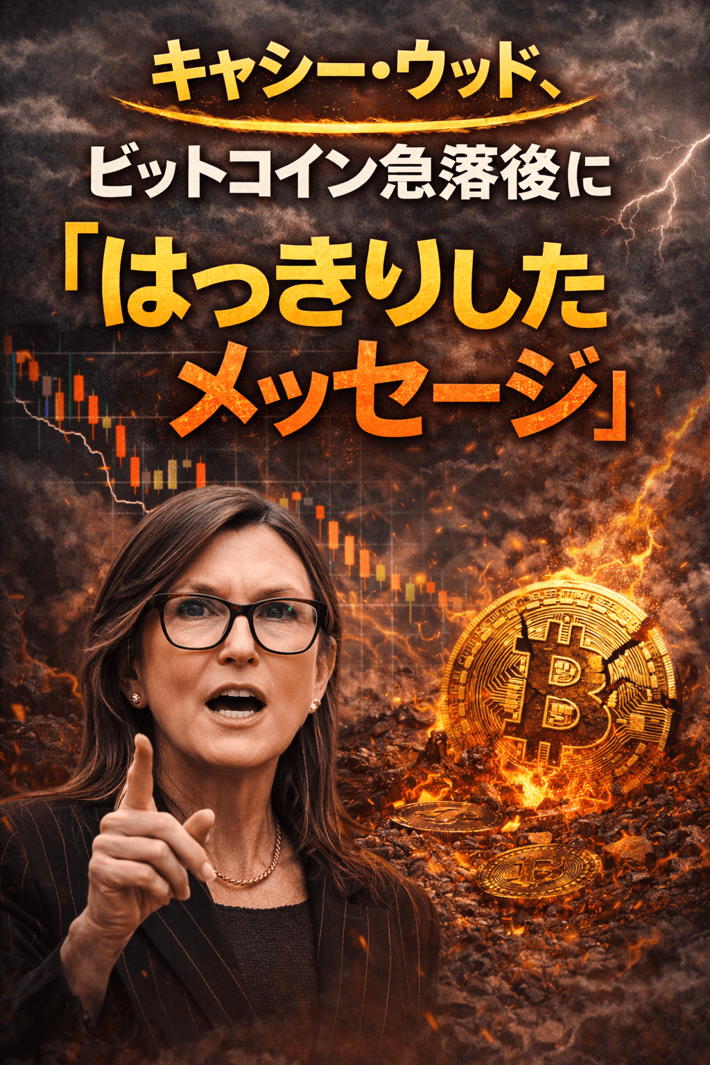 まとめ:キャシー・ウッド、ビットコイン急落後に「はっきりしたメッセージ」