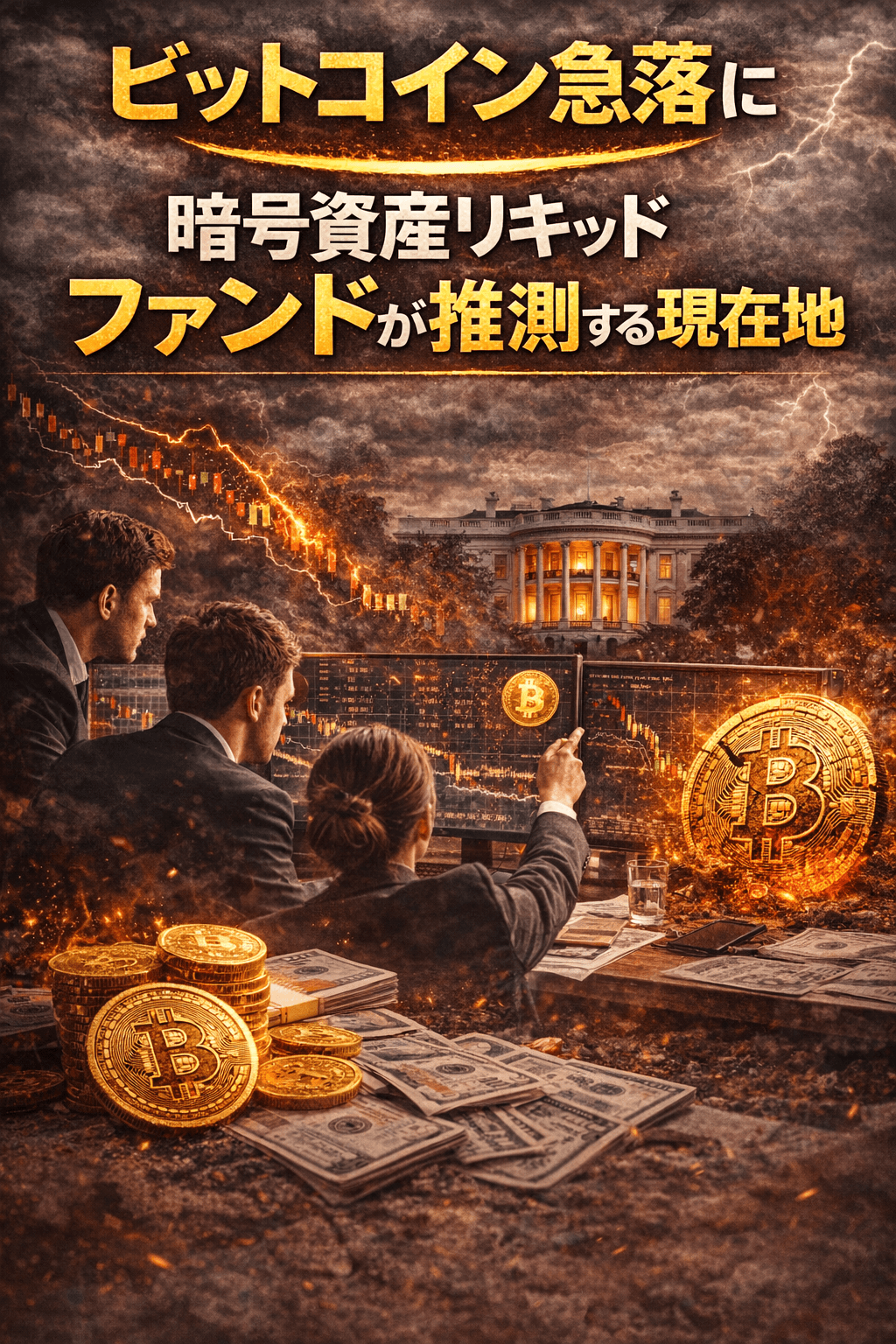 まとめ:ビットコイン急落にどう対応したか──暗号資産リキッドファンドの現在地 全体像 今週のビットコイン20%超の急落は、多くの暗号資産ファンドにとって想定以上に速く、単一の引き金より“連鎖的なセンチメント悪化と清算”が主因だった。価格は一部反発したものの、構造的な脆弱性は未解消という見方が支配的。