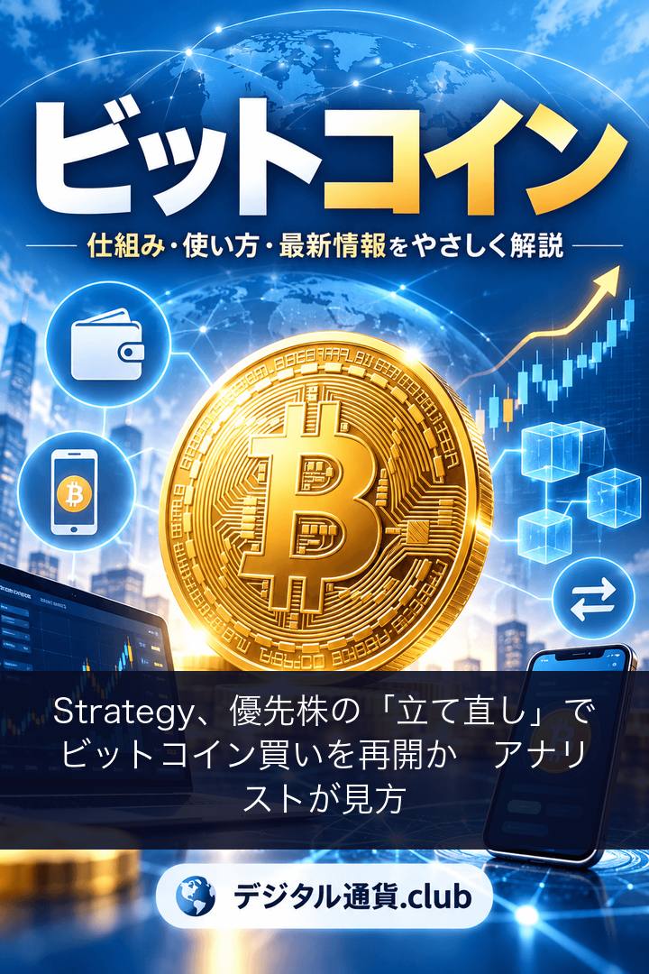 Strategy、優先株の「立て直し」でビットコイン買いを再開か　アナリストが見方
